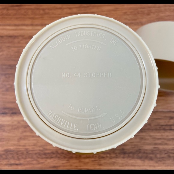 Vintage Aladdin Plaid Widemouth Thermos - Picture 5 of 11